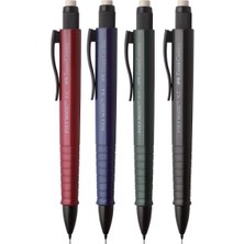 Faber-Castell Poly Matic Versatil Kalem 0.7 Siyah Opak Gövde Ergonomik Tasarımlı