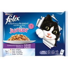 Felix Yavru Kedi Konserve Yaş Maması 4X85 gr