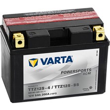 Varta TTZ12S BS Motosiklet Aküsü 12V 9Ah