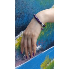 Stoneage Ametist Bileklik F01142