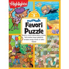 Highlights& Puzzlemania Favori Puzzle 4'Lü Set (6 Yaş Ve Üzeri)