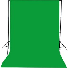 Green Box Chromakey-  Screen--Yeşil Fon Perde(3 X 6 M) - % 100 Pamuk