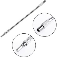Aksh Bükülebilir Metal Matkap Ucu Akülü Vidalama Bits Uzatma Aparatı 30 Cm