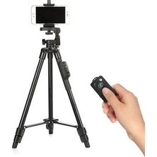 Yunteng Vct 5028 Bluetooth Kumandalı Telefon Fotoğraf Makinesi Tripod Monopod  Taşıma Çantalı