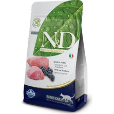 N&D Kuzu Etli Yaban Mersinli Tahılsız Yetişkin Kedi Maması 5 Kg