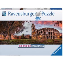 Ravensburger 1000 Parçalı  Panoramik Puzzle Kolezyum'da Gün Batımı -150779