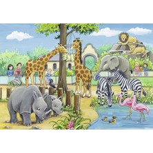 Ravensburger 2x24 Parçalı Puzzle Zoo-078066