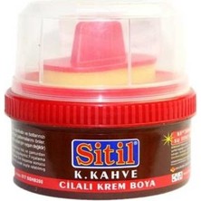 Sitil Ayakkabı Boyası Koyu Kahverengi 200 Gr