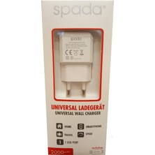 Spada Lightning Kablolu Usb  Şarjı 1 A