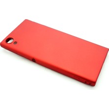 Microcase Sony Xperia L1 Mat Silikon Kılıf+Nano Glass Koruma