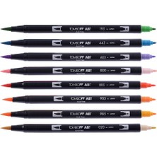 Tombow Dual Brush Pen Grafik Çizim Kalemi 985 Chrome Yellow