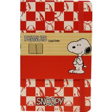 My Note Damalı 13X21 Cm 96 Yaprak Çizgili Defter Snoopy200-Ç