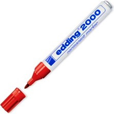 Edding 2000 1,5 - 3 Mm Yuvarlak Uçlu Kırmızı Markör