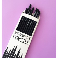 Pk Design Alternative Pencils Siyah Kurşun Kalem Seti P101