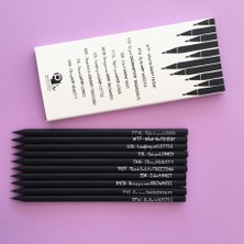 Pk Design Alternative Pencils Siyah Kurşun Kalem Seti P101