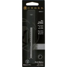 Cross Refil Tükenmez Siyah İnce Clıck 8783-2