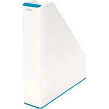 Leitz Kutu Klasör Wow (Magazinlik) Çift Renk Beyaz-Mavi 53621036