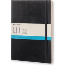 Moleskine Yumuşak Kapak Xl Boy Noktalı Siyah Defter Qp624