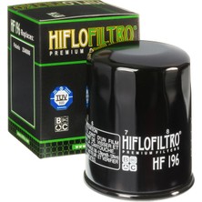 Hiflo HF196 Premium Motosiklet Yağ Filtresi TUV Onaylı