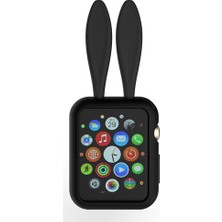 Ally Apple Watch Uyumlu 38Mm Tavşan Figürü Silikon Kılıf
