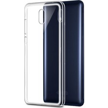 Microcase Nokia 3 Ultra 0.2 Mm İnce Silikon Kılıf + Tempered Glass Koruma