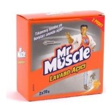 Tuvalet Temizlik Seti - Mr Muscle 2Li,Lavabo Acici, Jel Ve Glade