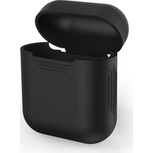 Case 4U Apple Airpods Silikon Kılıf Siyah