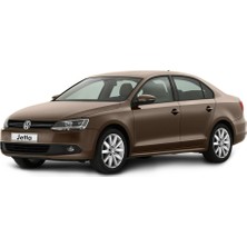 VW Jetta 2011-2017 Arası 4D Havuzlu Kauçuk Paspas Siyah