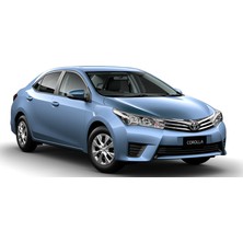 Toyota Corolla 2013 ve Üzeri 4D Havuzlu Kauçuk Paspas Siyah