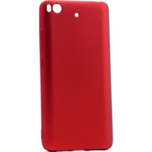 Arabulalaca Xiaomi Mi5 Prime Kılıf Süper Slim Fit Mat Soft Silikon + 1 Adet Cam