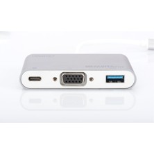 Digitus Usb Tip C Bilgisayarlar İçin Usb Hub Ve Şarj Fonksiyonuyla Usb 3.0 Grafi Da-70839