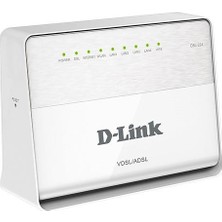 D-Link DSL-224 300Mbps 4 Port Kablosuz 2x2 Mimo Anten VDSL2/ADSL2+ Modem Router
