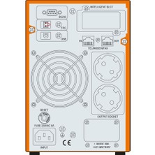 MAKELSAN P.PACK SE ONLINE(900W) 1KVA 4/8 Dak.(2x 12v 7ah Akü)UPS