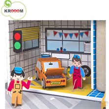 Pratik Krooom Willson Brothers - Garage Playset