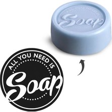 Sabun Mühür Seti - All You Need İs Soap, Yuvarlak 45 Mm
