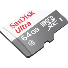 SanDisk Ultra® 64GB 80MB/s microSDHC™/microSDXC™ UHS-I Hafıza Kartı SDSQUNS-064G-GN3MN
