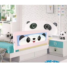 Evokids Panda Katlanabilir Çocuk Yatak Bariyeri - 140X52 Cm