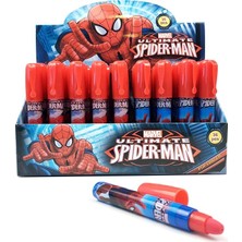 Marvel Spider-Man Roket Silgi (Yumurtlayan Silgi) 36 Parça Kırmızı Renkli Eğlenceli Kırtasiye Ürünü