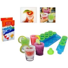 Pratik Buz Bardak Kalıbı Ice Shot Glasses 12 Hazneli