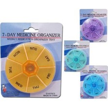 Pratik Haftalık Çanta İçi İlaç Kutusu