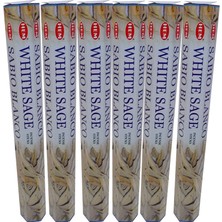 Hem Tütsü Beyaz Adaçayı Tütsü - White Sage Incense Sticks 20li