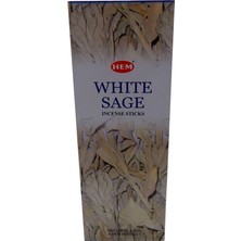 Hem Tütsü Beyaz Adaçayı Tütsü - White Sage Incense Sticks 20li