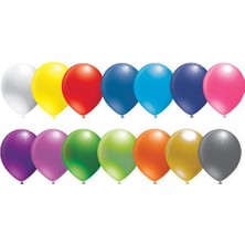 Elitetime Baskısız Karışık Pastel Balon 100 Adet