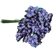 Elitetime Çiçek Cipso Görünümünde Lila