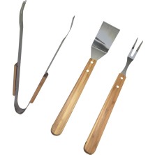 Bambum Assado 3 Parça Barbekü Seti B0008