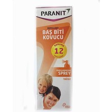 Paranit Baş Biti Kovucu 100 ml Besleyici Etkili Durulanmayan Yağsız Sprey Tüm Saçlar İçin Koruma