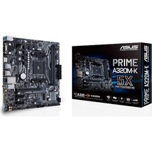 Asus Prime A320M-K Amd A320 DDR4 3200 MHz S+GL (OC) AM4 mATX Anakart