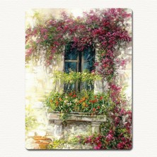 AntiQa De Paris MDF Tablo 30x40 Cm DZ21