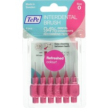 Tepe Interdent Brush Pink 0.4Mm 6Lı Blister Size 0