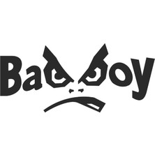 Stickermarket Bad Boy Beyaz Sticker